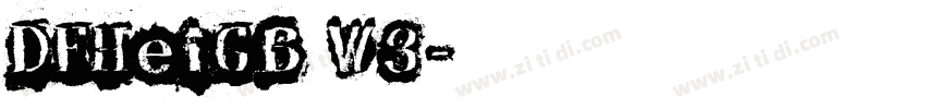 DFHeiGB W3字体转换